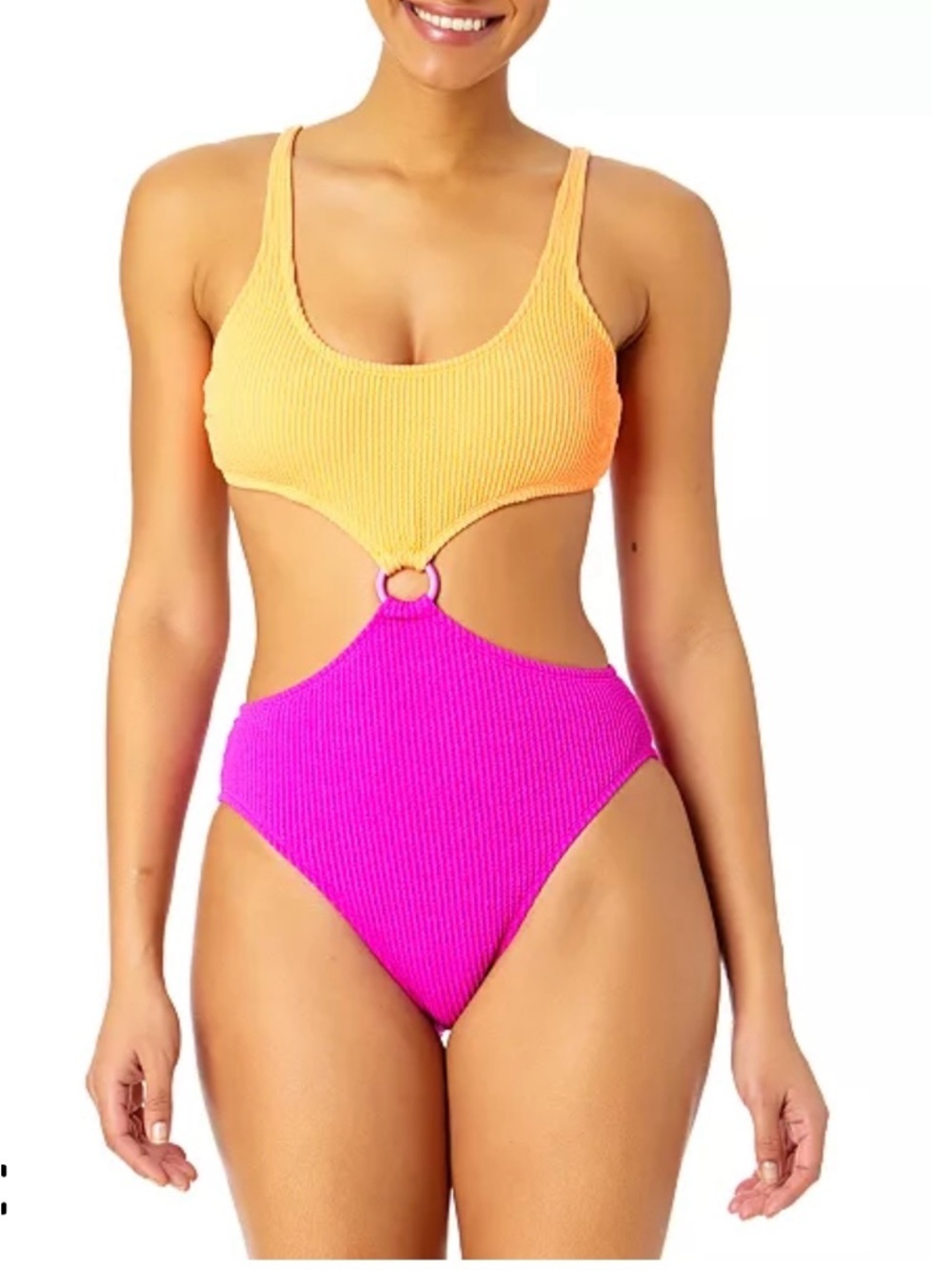 NWT
Salt & Cove Juniors' Colorblocked One-Piece Monokini XL